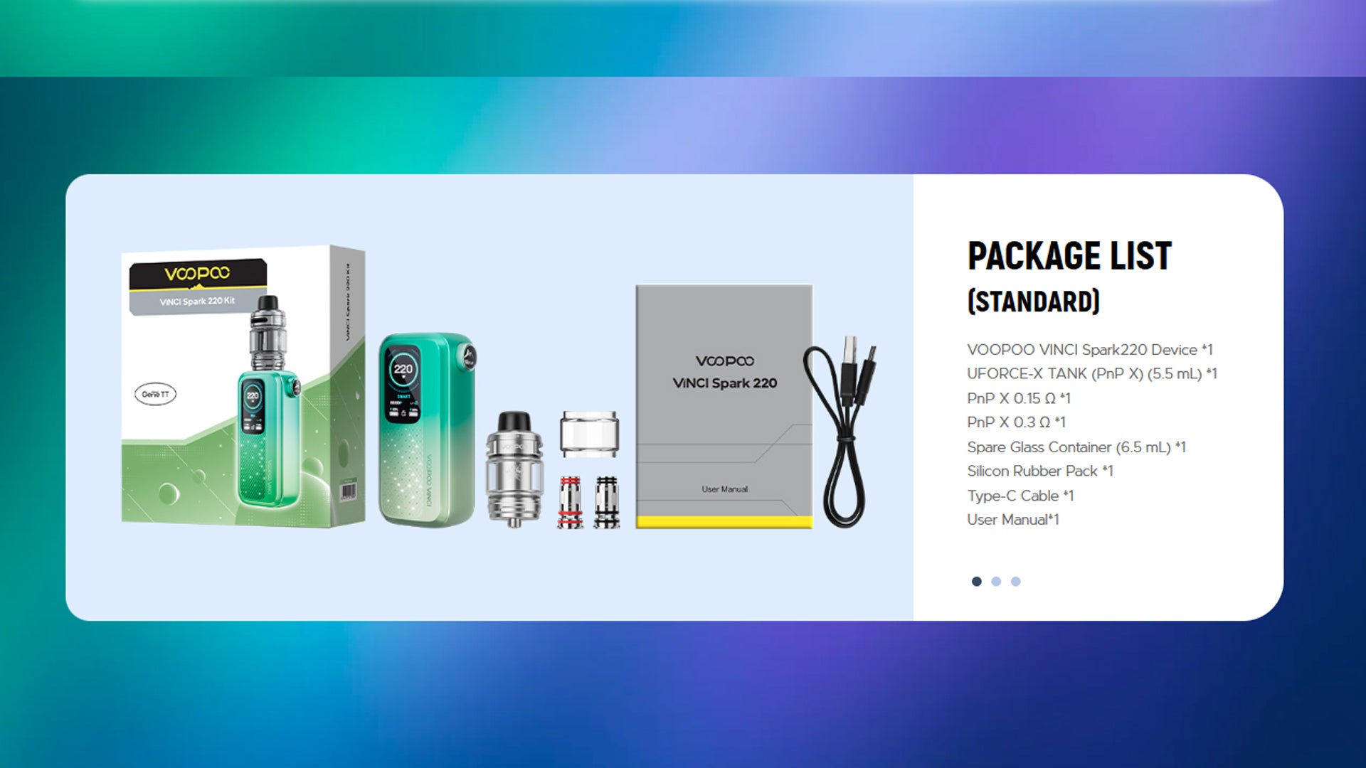 Voopoo: Vinci Spark 200 Starter Kit