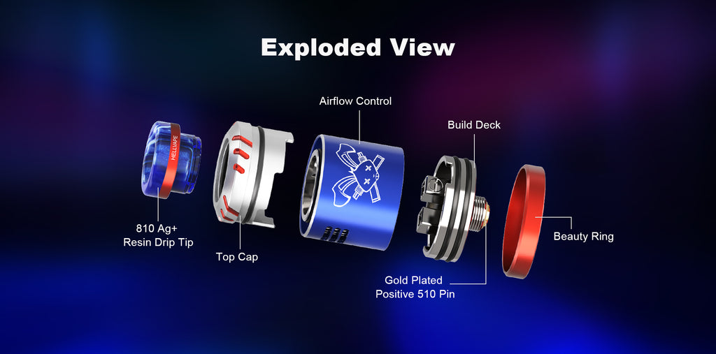Hell Vape: Dead Rabbit Solo RDA 6th Anniversary Edition