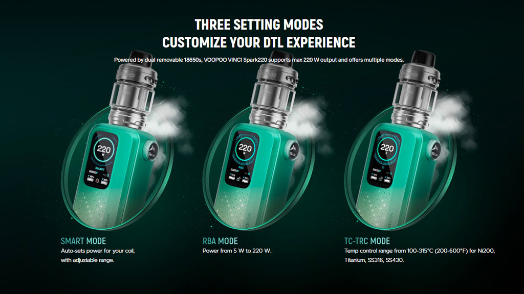 Voopoo: Vinci Spark 200 Starter Kit