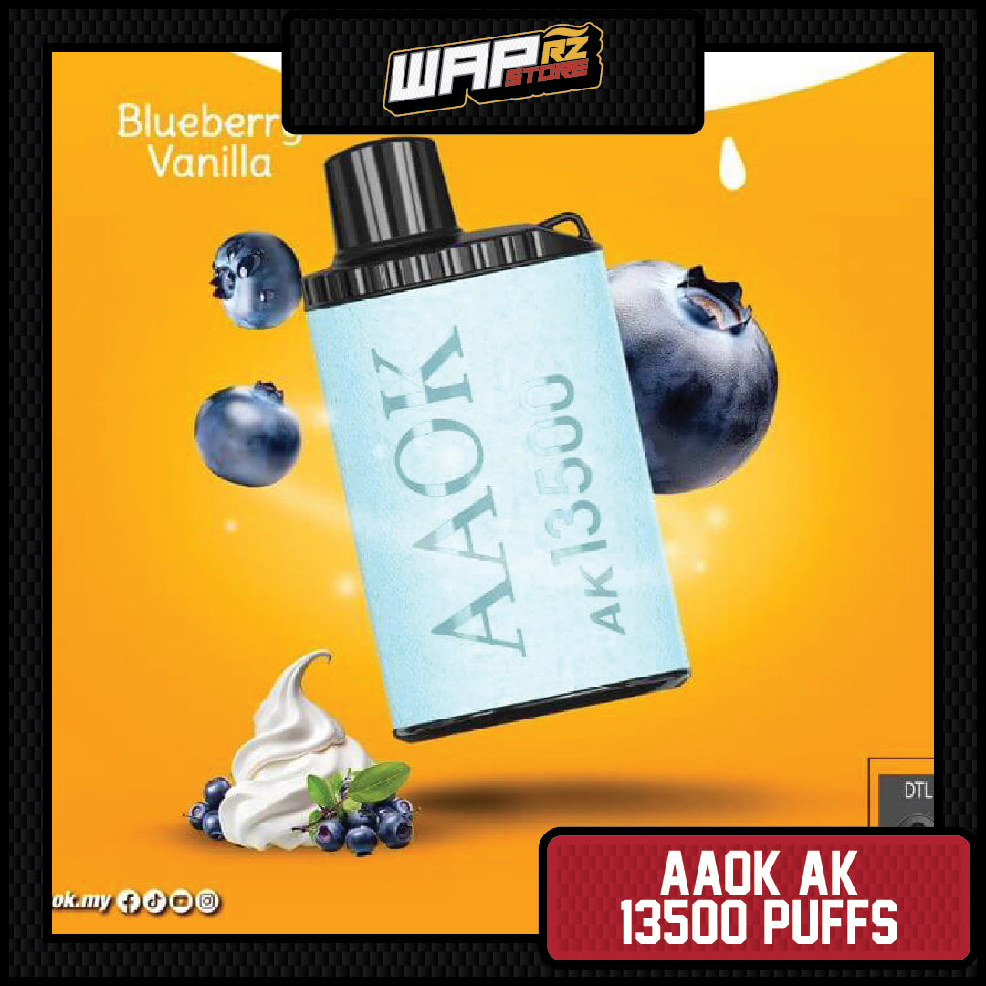 AAOK: AK 13500 Puffs DTL Disposable Pod