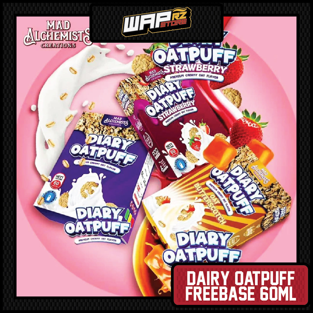 ELiquids: Mad Alchemist Creations Dairy Oatpuff 60ml