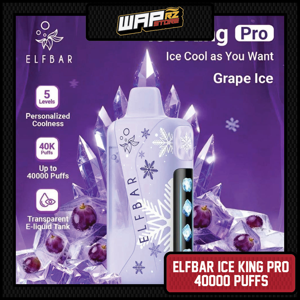 ElfBar: Ice King Pro 40000 Puffs Disposable Pods