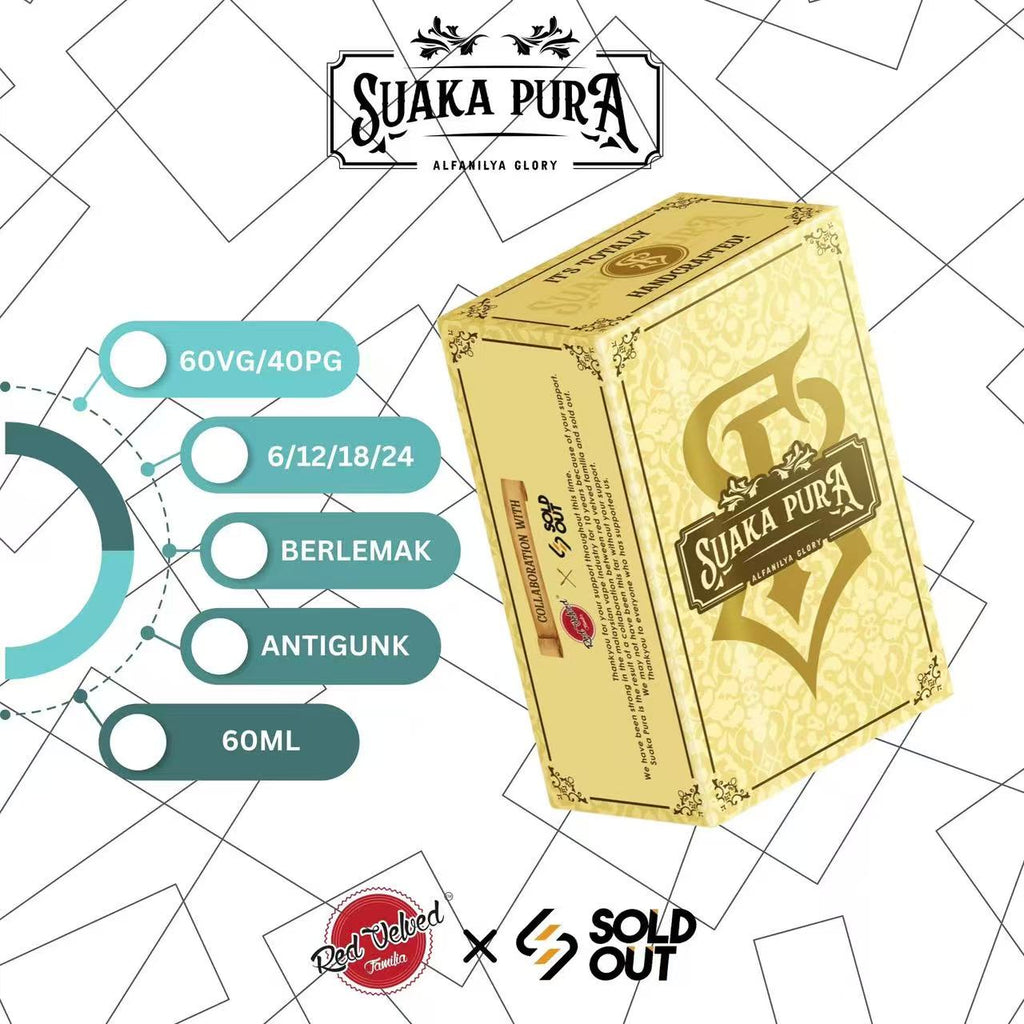 ELiquids: Alfanilya Glory Suaka Pura 60ml