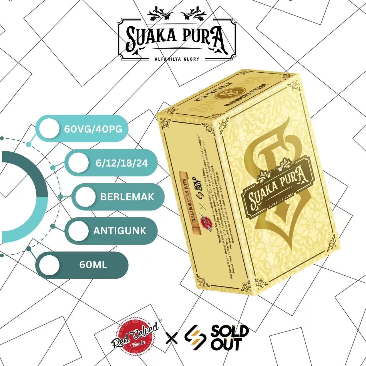 ELiquids: Alfanilya Glory Suaka Pura 60ml