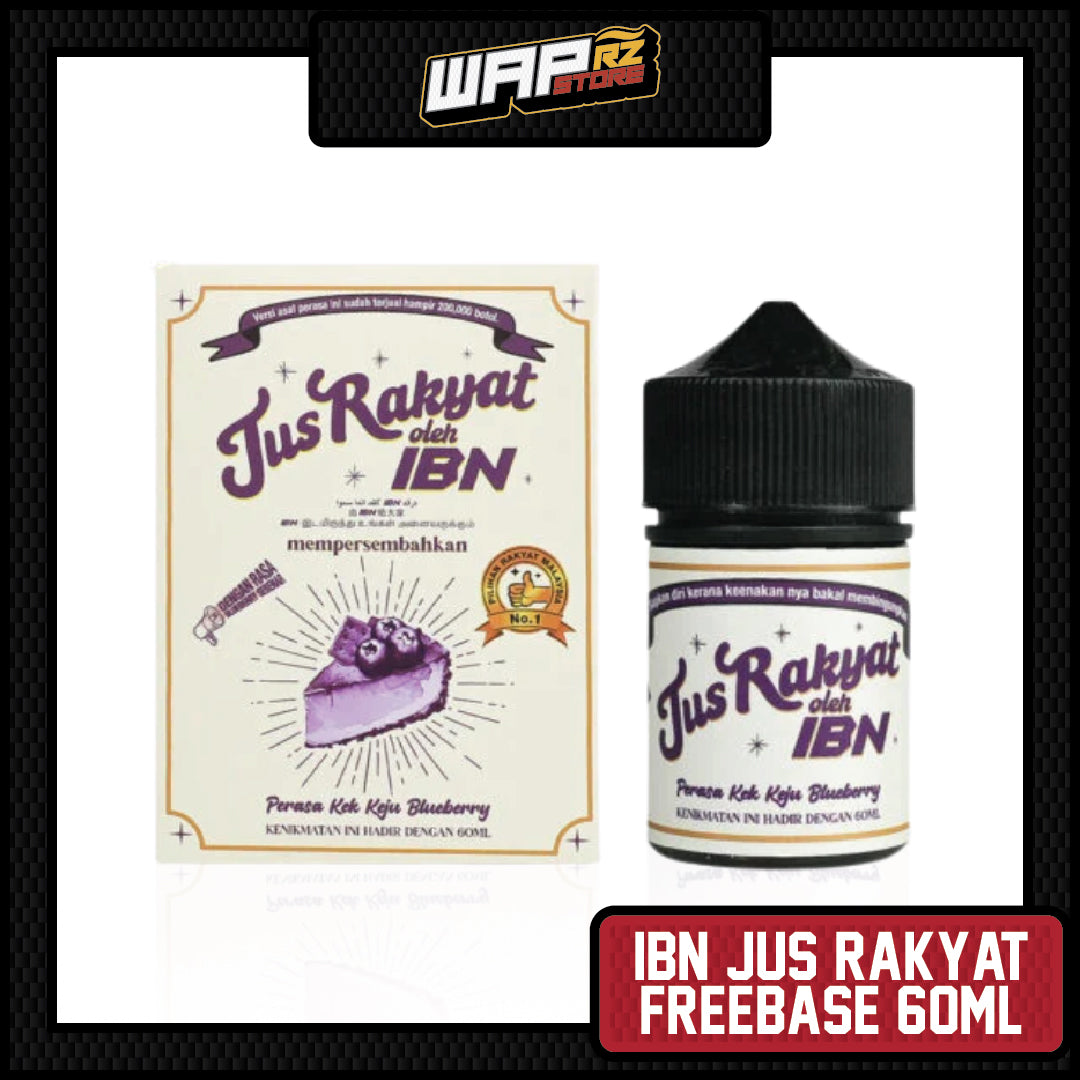 IBN: Jus Rakyat Kek Keju Blueberry 60ml