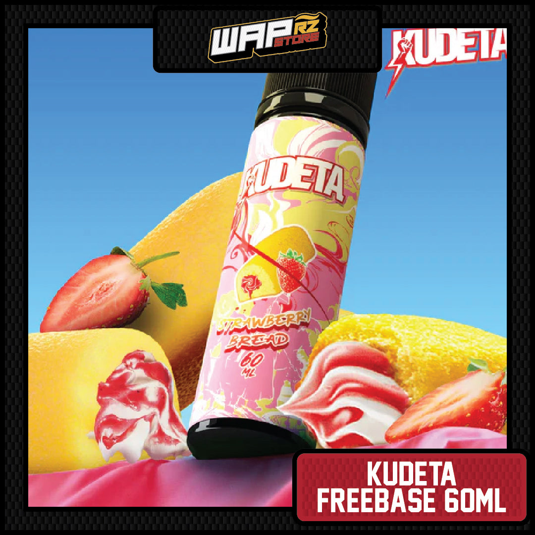 Kudeta Creamy: Strawberry Bread 60ml