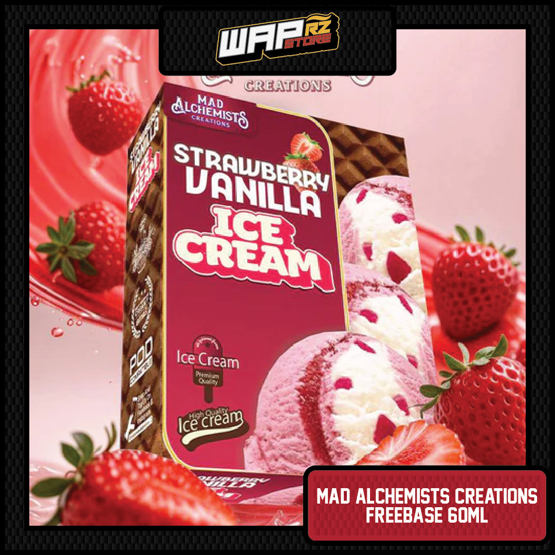 ELiquids: Mad Alchemists Creations Ice Cream Series 60ml