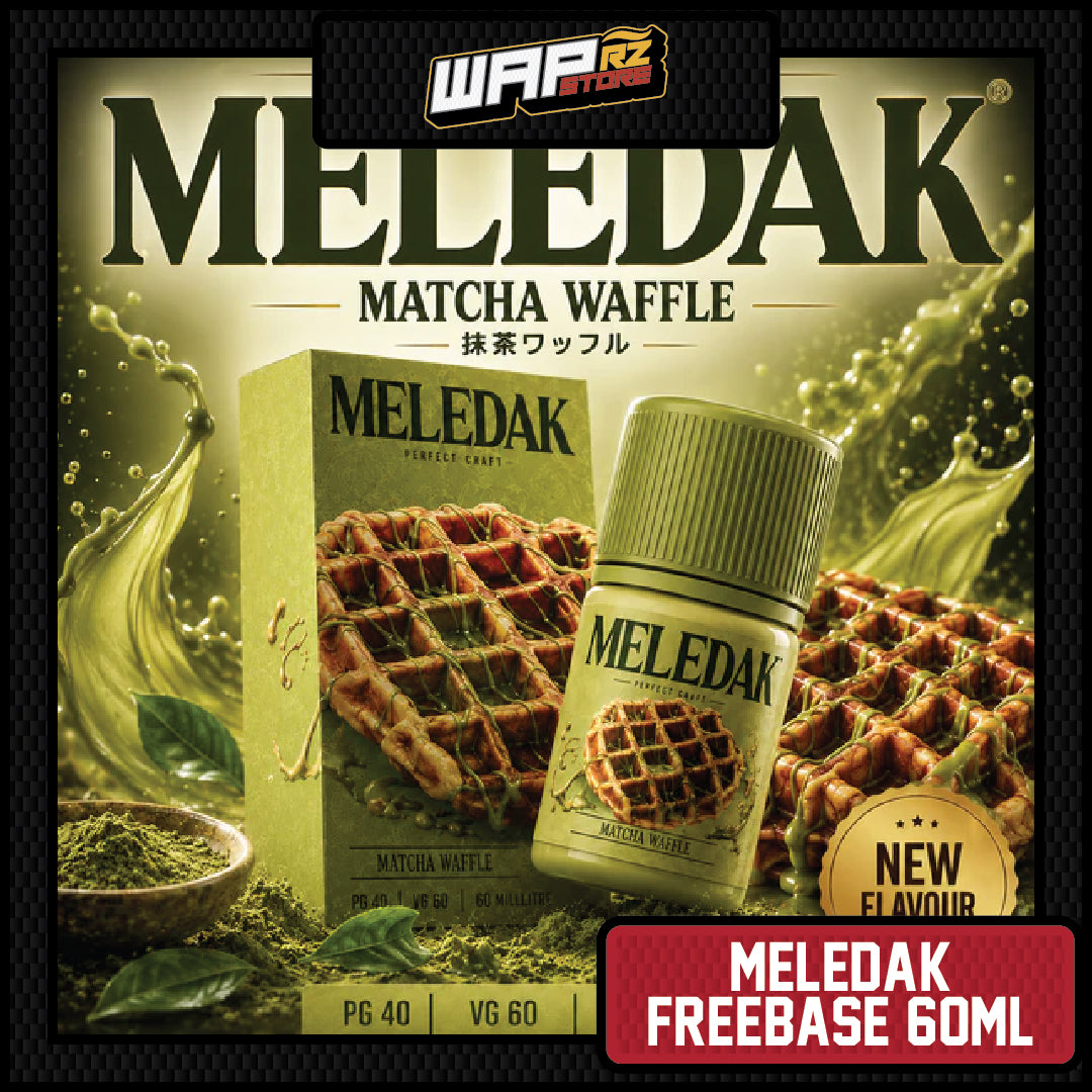 ELiquids: Meledak Matcha Waffle 60ml