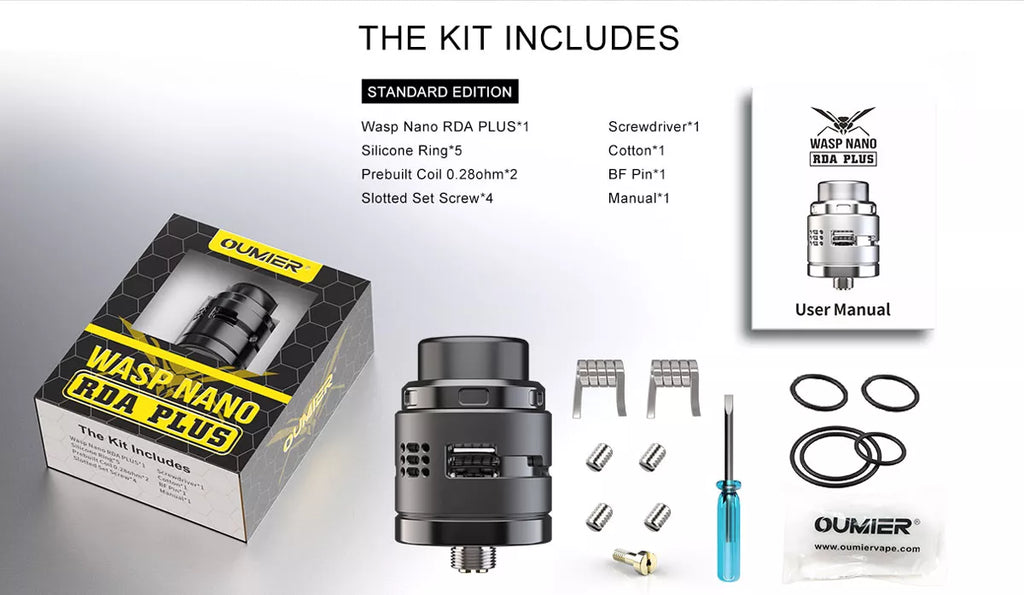 Oumier: Wasp Nano RDA Plus