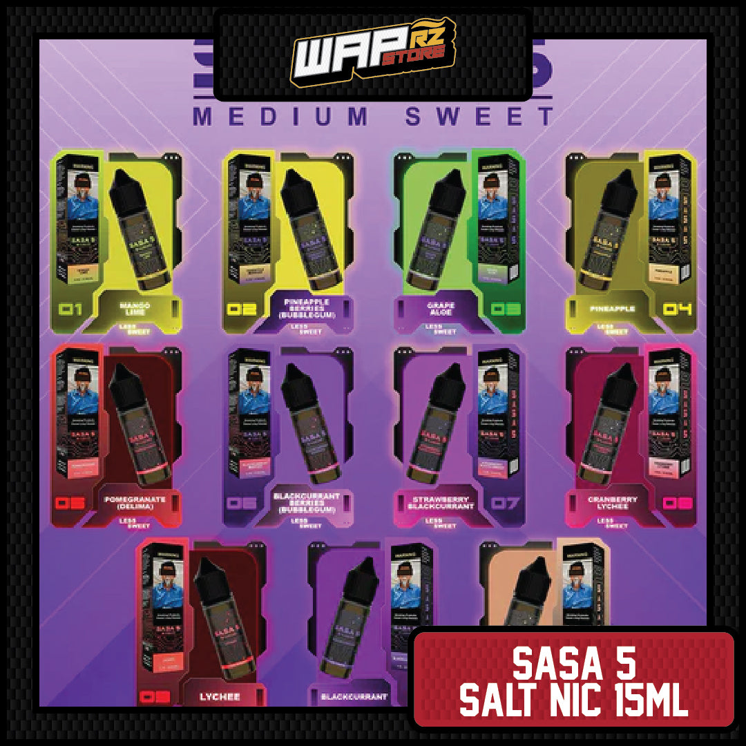 ELiquids: Aladdin Pro Sasa 5 15ml