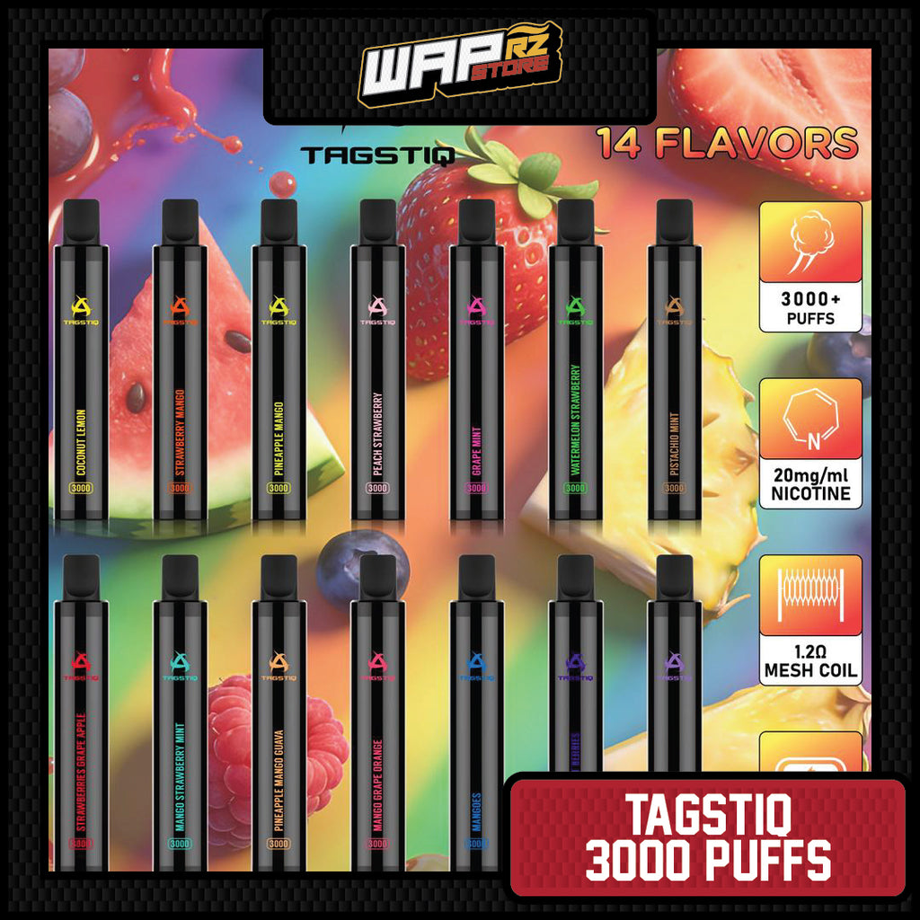 Tag Era: Tagstiq 3000 Puffs Disposable Pod