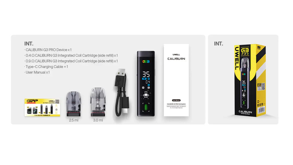 UWell: Caliburn G3 Pro Starter Kit