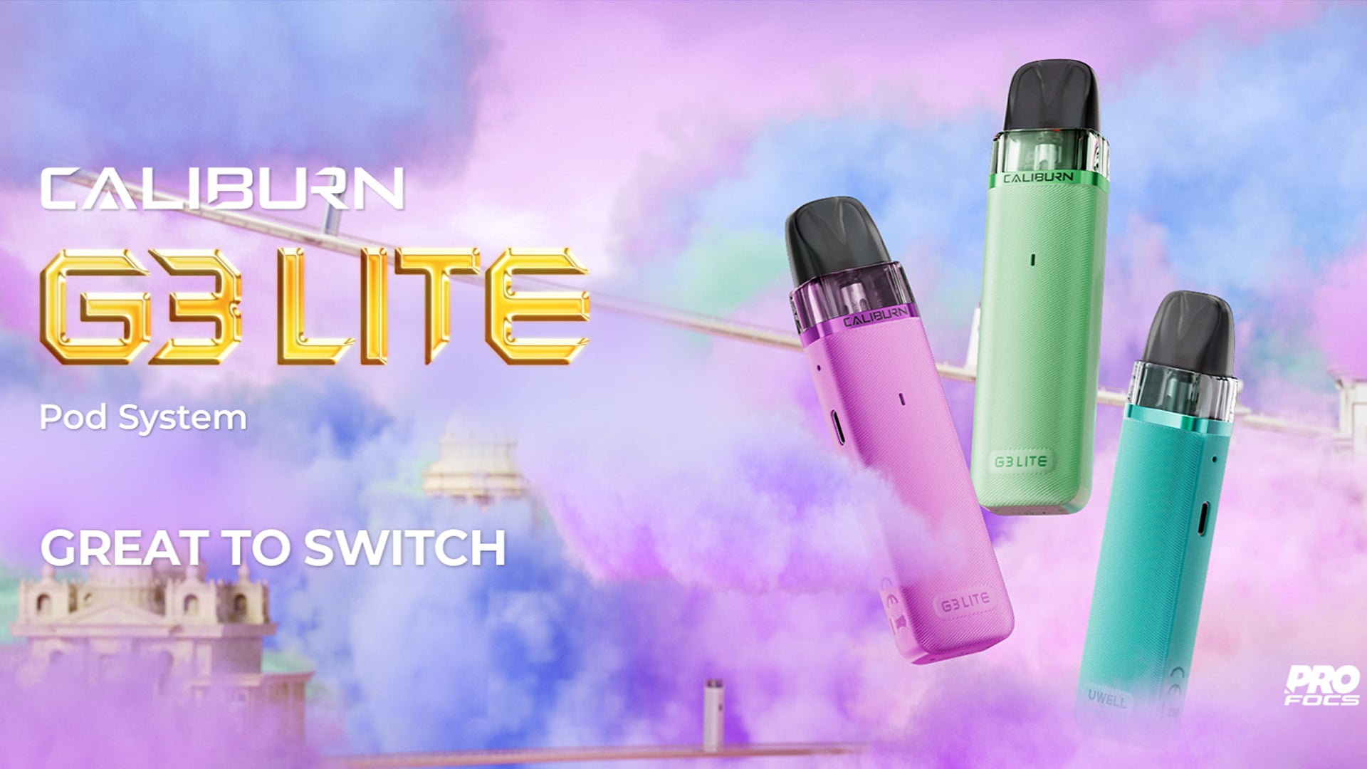 Uwell: Caliburn G3 Lite Starter Kit