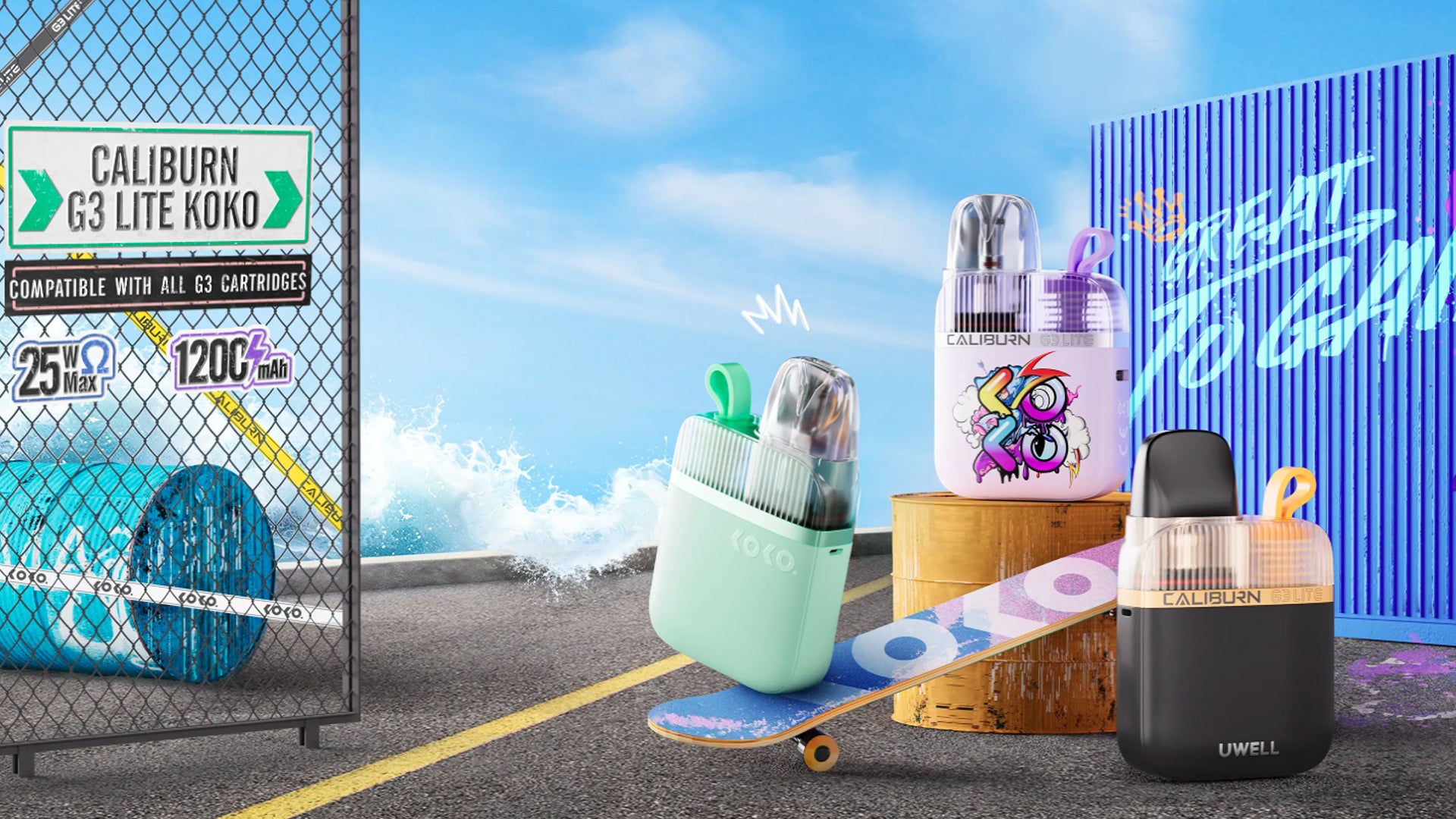 Uwell: Caliburn G3 Lite Koko Starter Kit