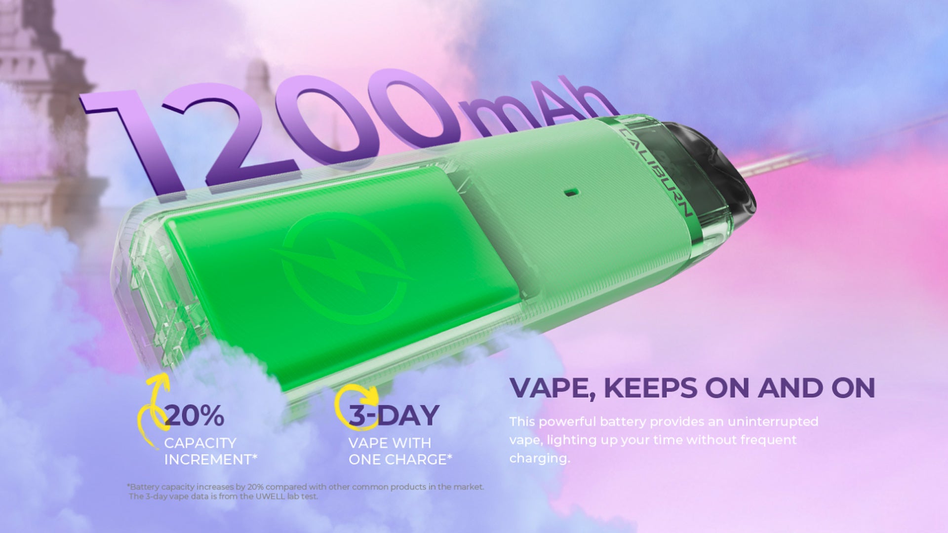 Uwell: Caliburn G3 Lite Starter Kit