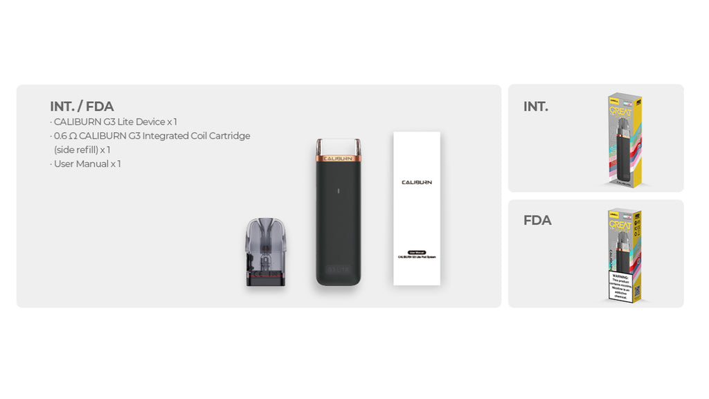 Uwell: Caliburn G3 Lite Starter Kit