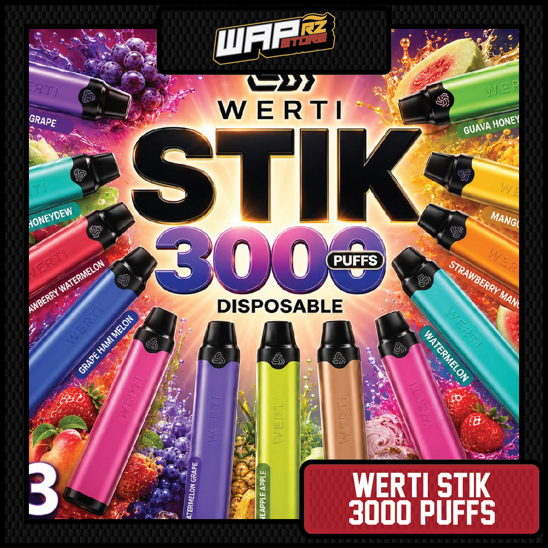 Werti: Stik 3000 Puffs Disposable Pod